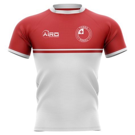 2023-2024 Tonga Training Concept Rugby Shirt - Kids