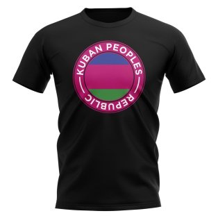 Kuban Peoples Republic Football Badge T-Shirt (Black)