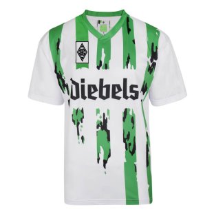 Score Draw Borussia Moenchengladbach 1995 Pokal Finale Retro Football Shirt
