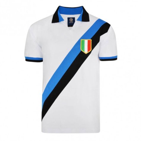 Score Draw Internazionale 1964 Away Retro Football Shirt
