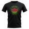 Malawi Football Badge T-Shirt (Black)