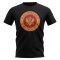 Montenegro Football Badge T-Shirt (Black)