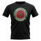 Morocco Football Badge T-Shirt (Black)