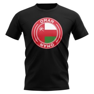 Oman Football Badge T-Shirt (Back)