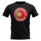 Portugal Football Badge T-Shirt (Black)
