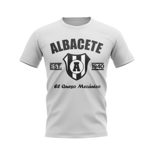 Albacete Established Football T-Shirt (White)
