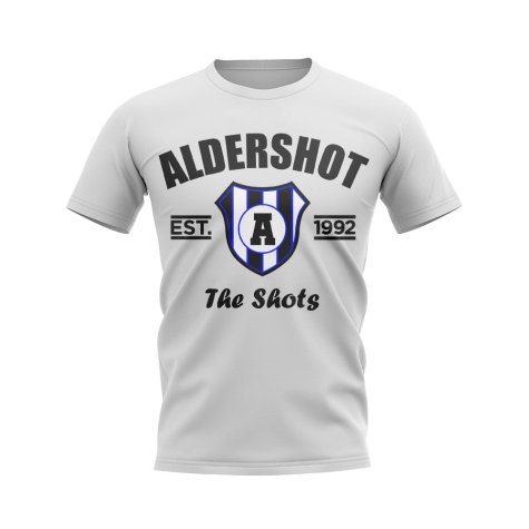 Aldershot Established Football T-Shirt (White)