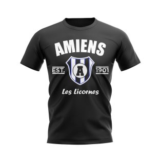 Amiens Established Football T-Shirt (Black)