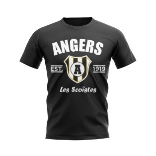 Angers Established Football T-Shirt (Black)