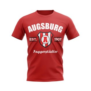 Augsburg Established Football T-Shirt (Red)