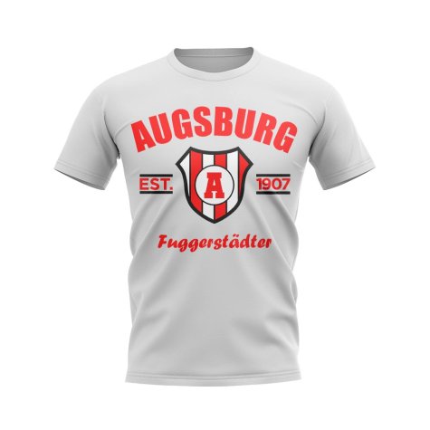 Augsburg Established Football T-Shirt (White)