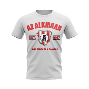 Az Alkmaar Established Football T-Shirt (White)