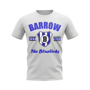 Barrow Established Football T-Shirt (White)