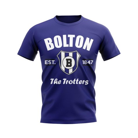 Bolton Established Football T-Shirt (Navy)