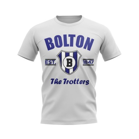Bolton Established Football T-Shirt (White)