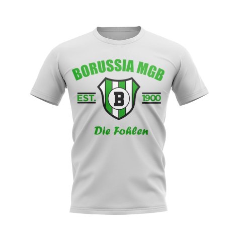 Borussia MGB Established Football T-Shirt (White)