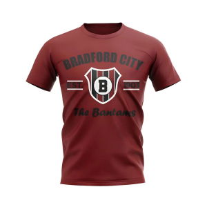 Bradford Established Football T-Shirt (Maroon)