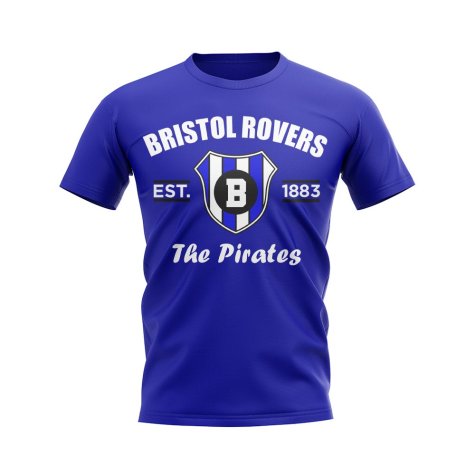 Bristol Rovers Established Football T-Shirt (Blue)