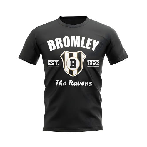 Bromley Established Football T-Shirt (Black)