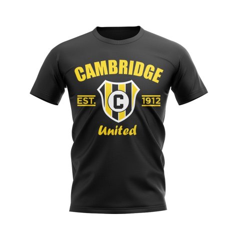 Cambridge Established Football T-Shirt (Black)