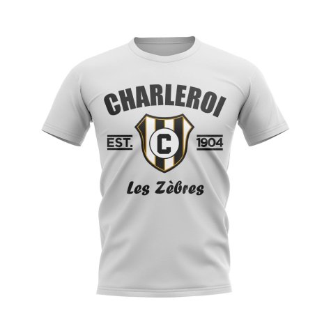 Charleroi Established Football T-Shirt (White)