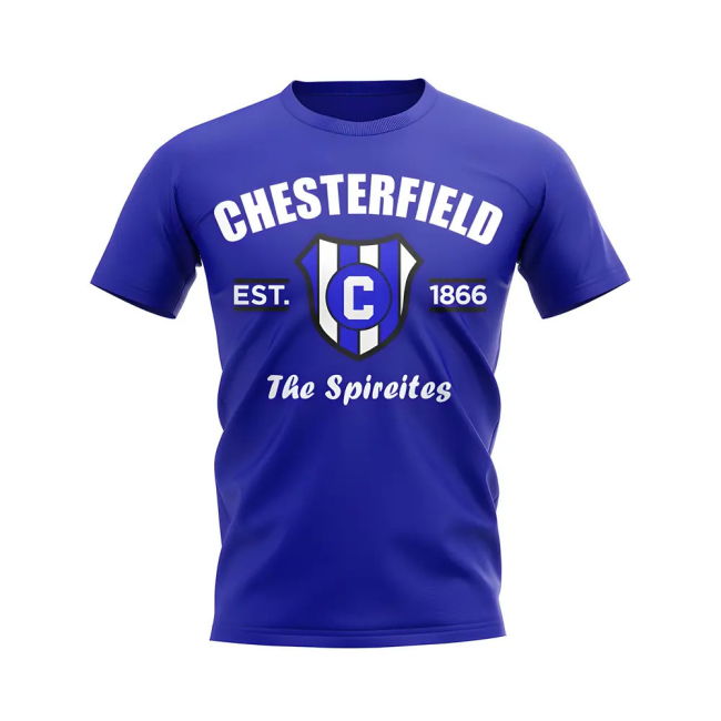 Chesterfield Established Football T-Shirt (Blue)