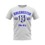 Colchester Established Football T-Shirt (White)