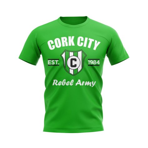 Cork City Established Football T-Shirt (Green)