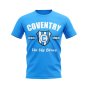 Coventry Established Football T-Shirt (Sky)