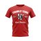 Crawley Town Established Football T-Shirt (Red)