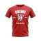 Crewe Established Football T-Shirt (Red)