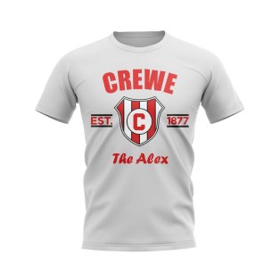 Crewe Established Football T-Shirt (White)
