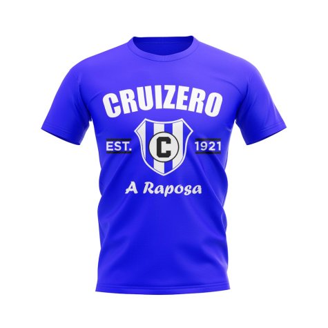 Cruizero Established Football T-Shirt (Blue)