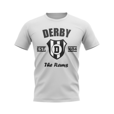 Derby Established Football T-Shirt (White)