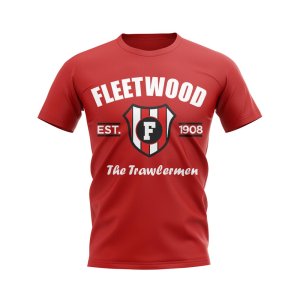 Fleetwood Established Football T-Shirt (Red)