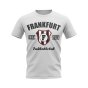 Frankfurt Established Football T-Shirt (White)
