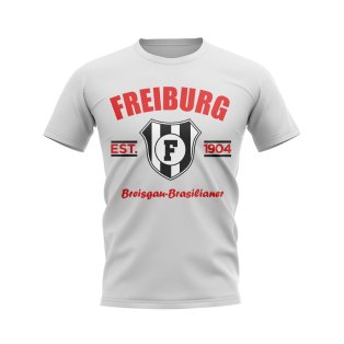 Freiburg Established Football T-Shirt (White)