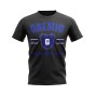 Gremio Established Football T-Shirt (Black)