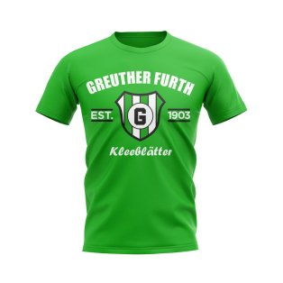 Greuther Furth Established Football T-Shirt (Green)