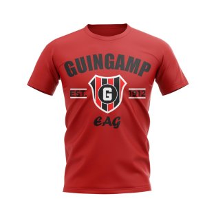 Guingamp Established Football T-Shirt (Red)