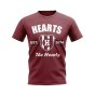 Hearts Established Football T-Shirt (Maroon)