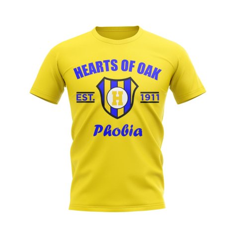 Hearts of Oak Established Football T-Shirt (Yellow)