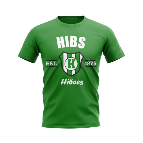 Hibs Established Football T-Shirt (Green)