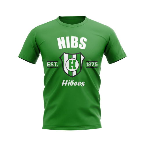 Hibs Established Football T-Shirt (Green)