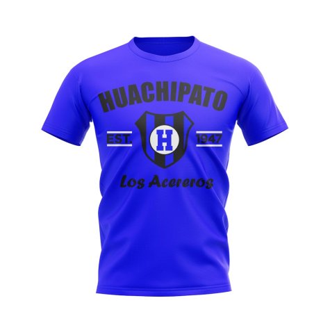 Huachipato Established Football T-Shirt (Blue)