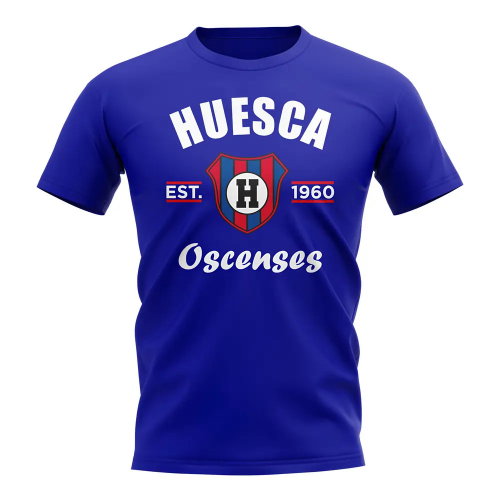 Huesca Established Football T-Shirt (Royal)