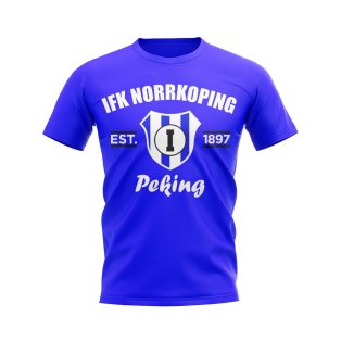 IFK Norrkoping Established Football T-Shirt (Blue)