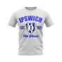 Ipswich Established Football T-Shirt (White)