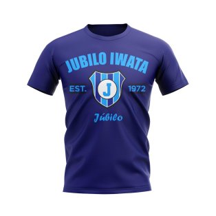 Jubilo Iwata Established Football T-Shirt (Navy)