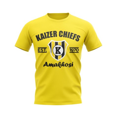 Kaizer Chiefs Established Football T-Shirt (Yellow)